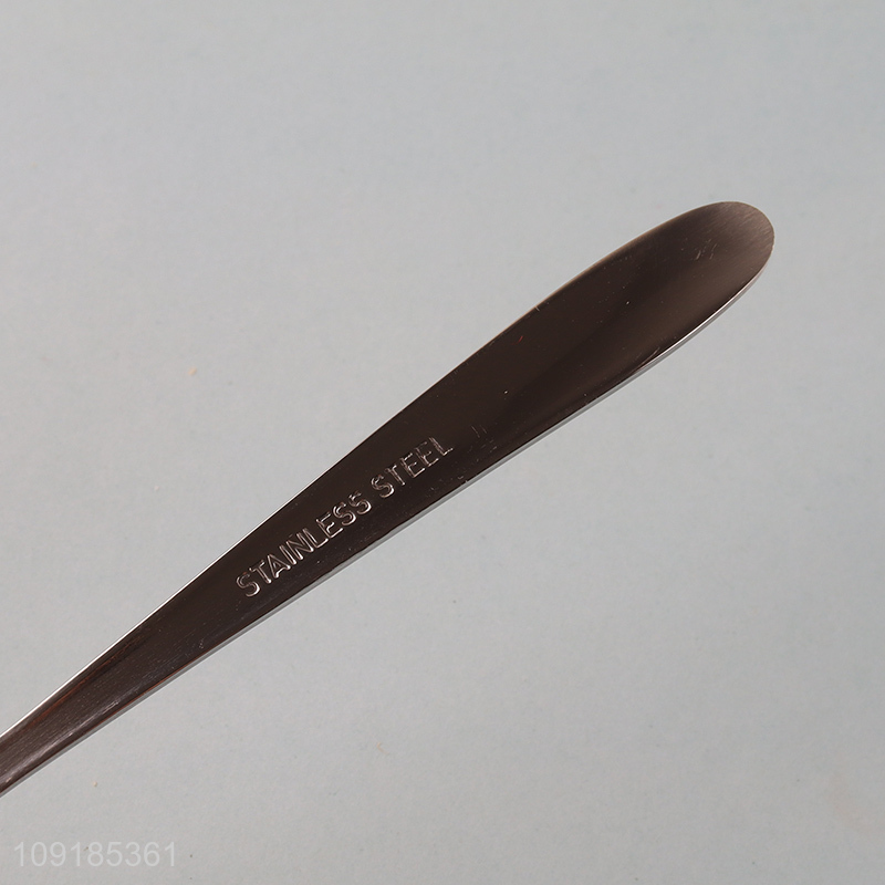 Top selling 6pcs stainless steel cutlery set tableware spoon