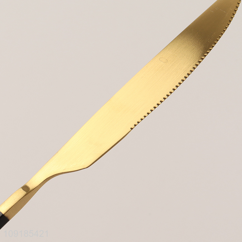 Good selling 6pcs stainless steel dinner fork tableware fork set