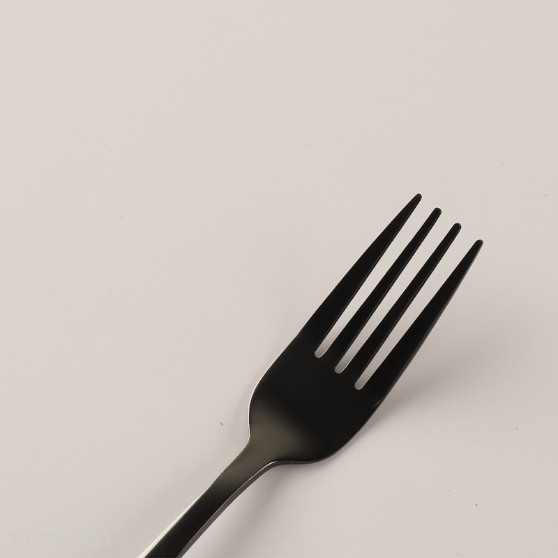 Top selling 6pcs stainless steel home restaurant tableware fork set