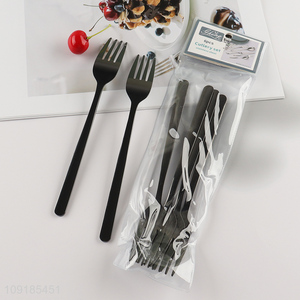 Top selling 6pcs stainless steel home restaurant tableware fork set