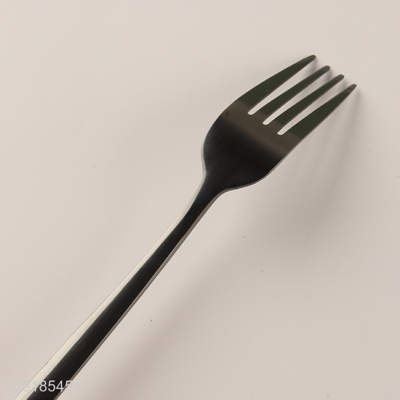 Top selling 6pcs stainless steel home restaurant tableware fork set