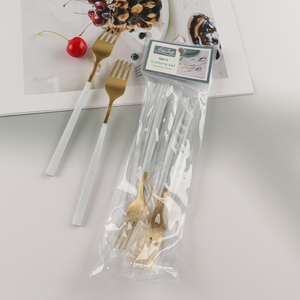 Hot selling 6pcs home restaurant stainless steel dinnerware fork set