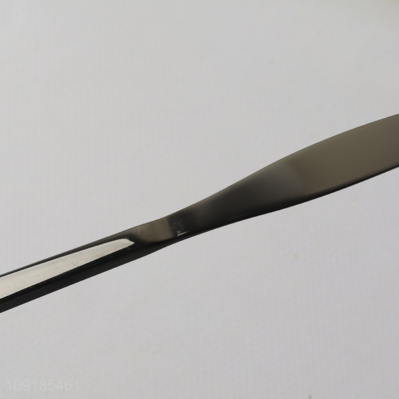 Hot products 6pcs stainless steel dinner knife set for home restaurant