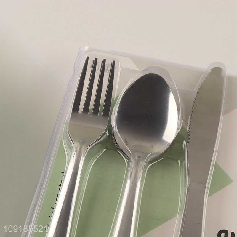 Most popular 12pcs home restaurant stainless steel cutlery set