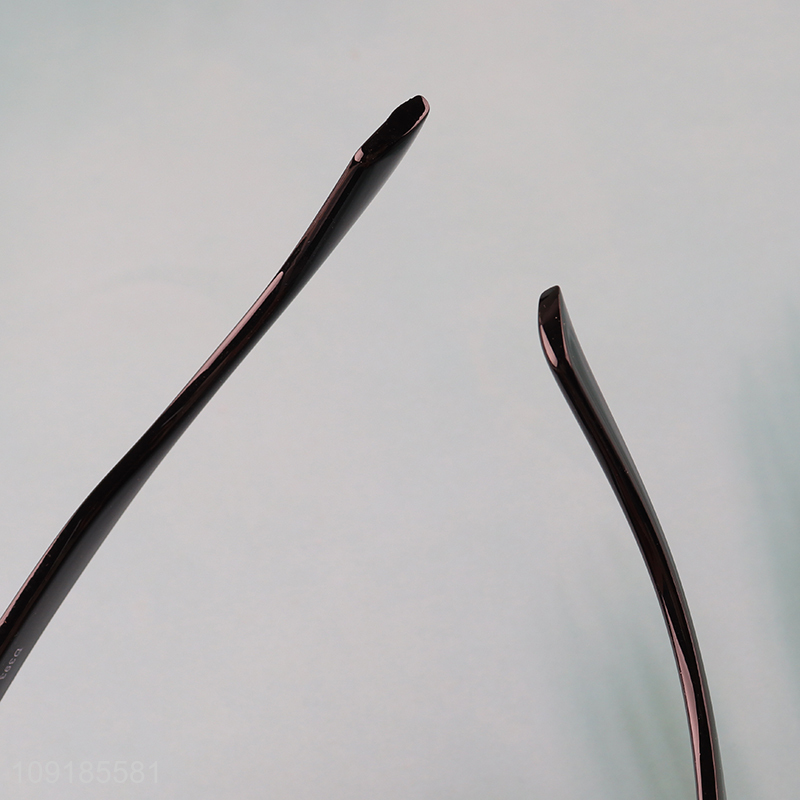 China factory black fashion plastic frame sunglasses for men women