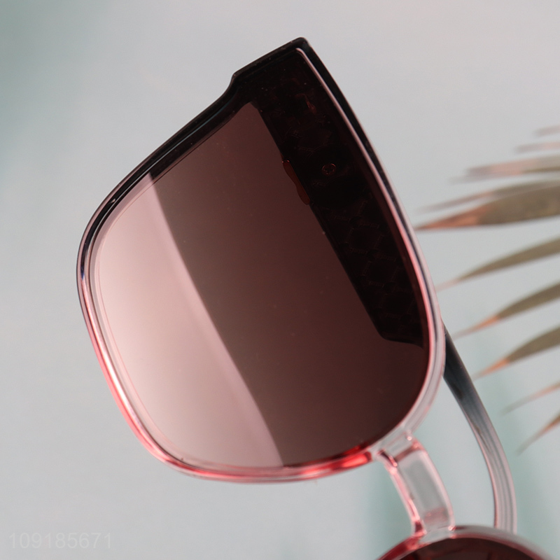 Hot selling men women fashion plastic frame sunglasses polarized sunglasses