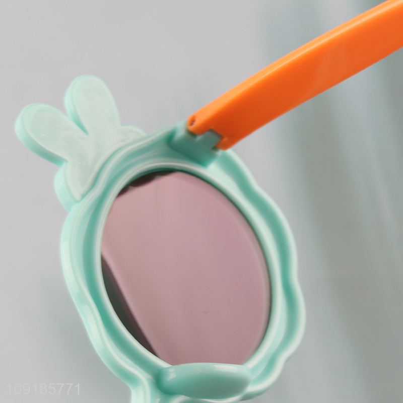 Top selling cartoon rabbit children sunglasses polarized sunglasses