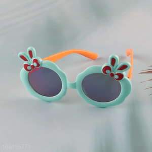 Top selling cartoon rabbit children sunglasses polarized sunglasses