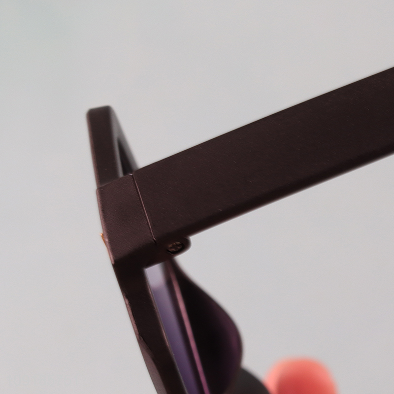 High quality rectangle plastic frame sunglasses polarized sunglasses