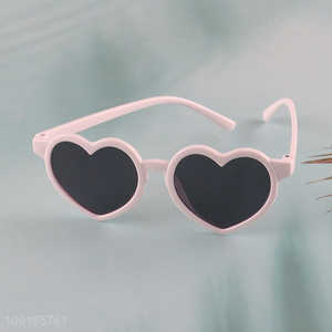 Best selling heart shape plastic frame sunglasses polarized sunglasses wholesale