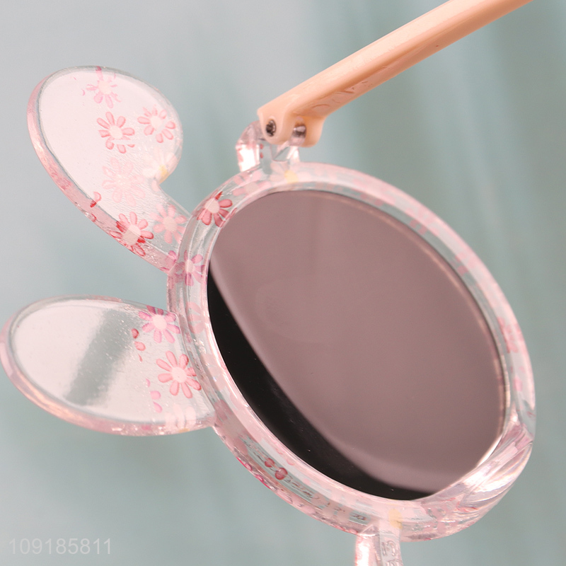 Low price cartoon rabbit plastic frame sunglasses polarized sunglasses