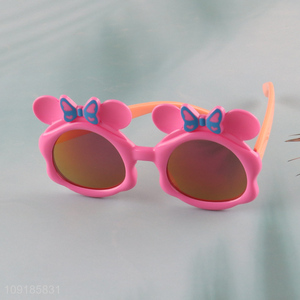 Popular products pink plastic frame sunglasses polarized sunglasses for children