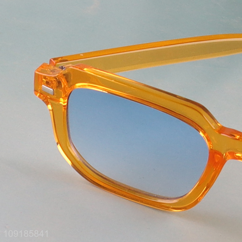 Low price rectangle plastic frame sunglasses polarized sunglasses for sale