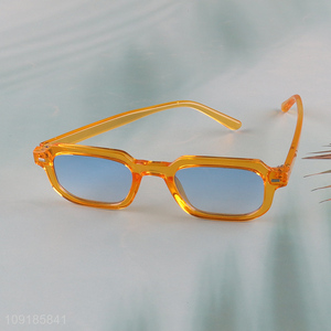 Low price rectangle plastic frame sunglasses polarized sunglasses for sale