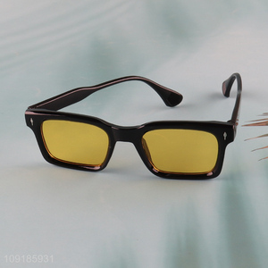 Top selling rectangle plastic frame fashion sunglasses polarized sunglasses