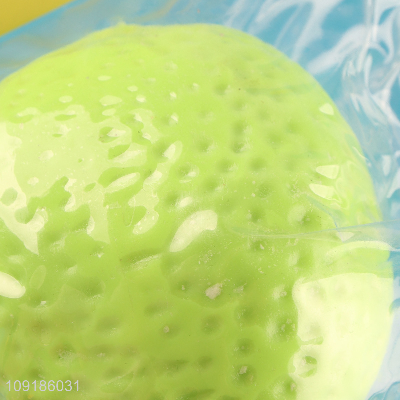 Factory Supply Stress Relief Squeeze Toy Squishy Color Changing Lemon