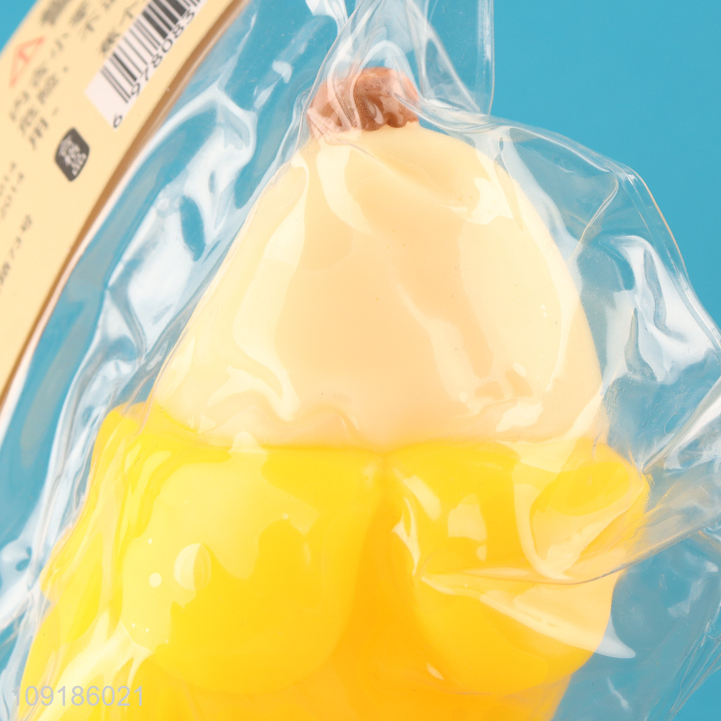 China Imports Soft Stress Relief Squeeze Fidget Toy Squishy Banana