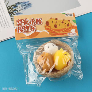 New Arrival Soft Squishy Squeeze Toy Party Favors Squishy Capybara