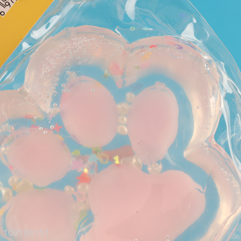 New Arrival Soft Squeeze Squishy TPR Sensory Toy Squishy Cat's Paw