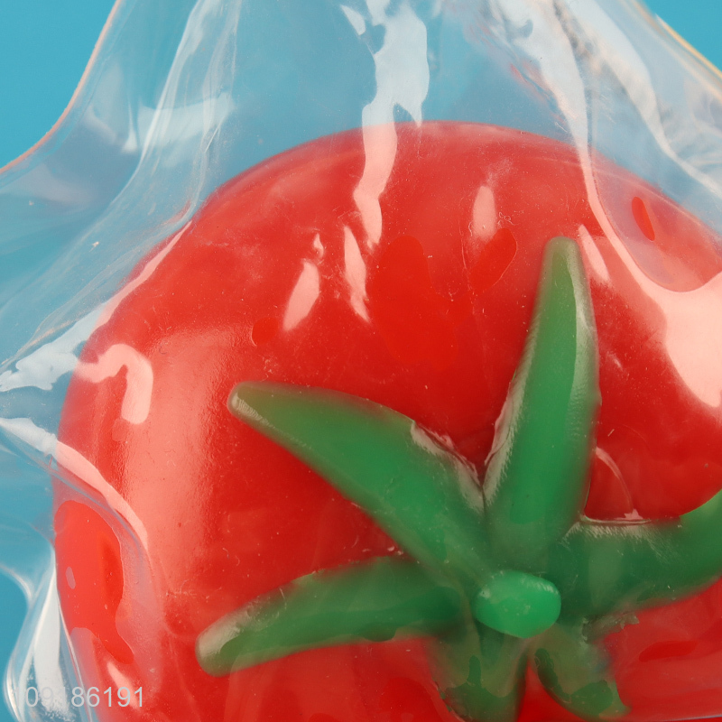 Factory Price 2PCS Soft Squeeze Toy Anxiety Relief Toy Squishy Tomato