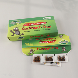 Wholesale 10PCS Strong Adhesive Non-Toxic Cockroach Trap Glue Boards