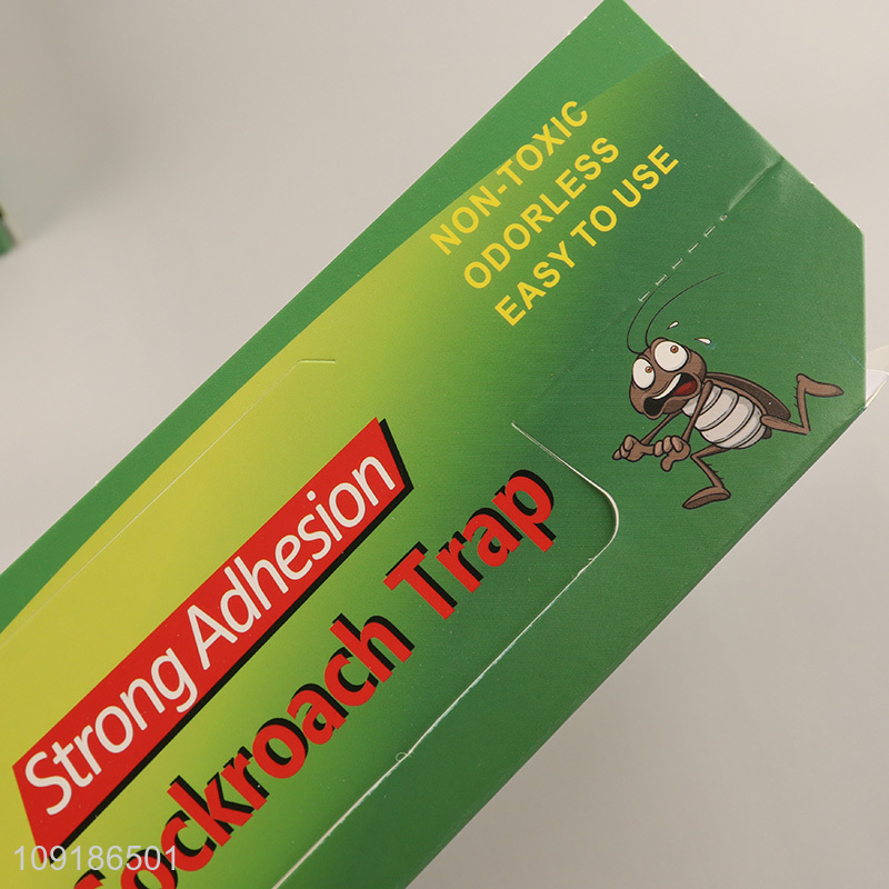 Wholesale 10PCS Strong Adhesive Non-Toxic Cockroach Trap Glue Boards