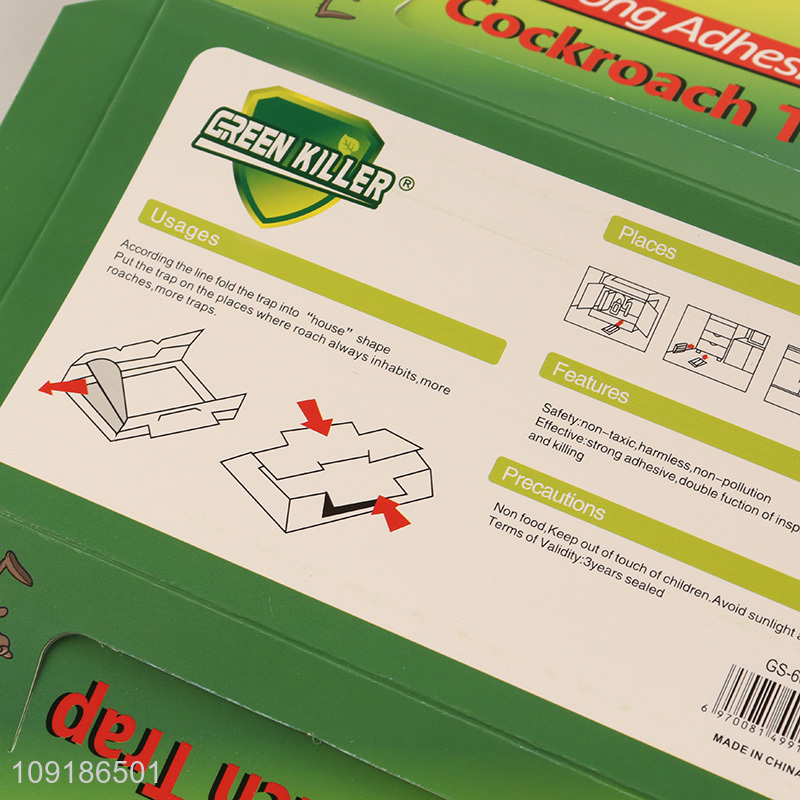 Wholesale 10PCS Strong Adhesive Non-Toxic Cockroach Trap Glue Boards