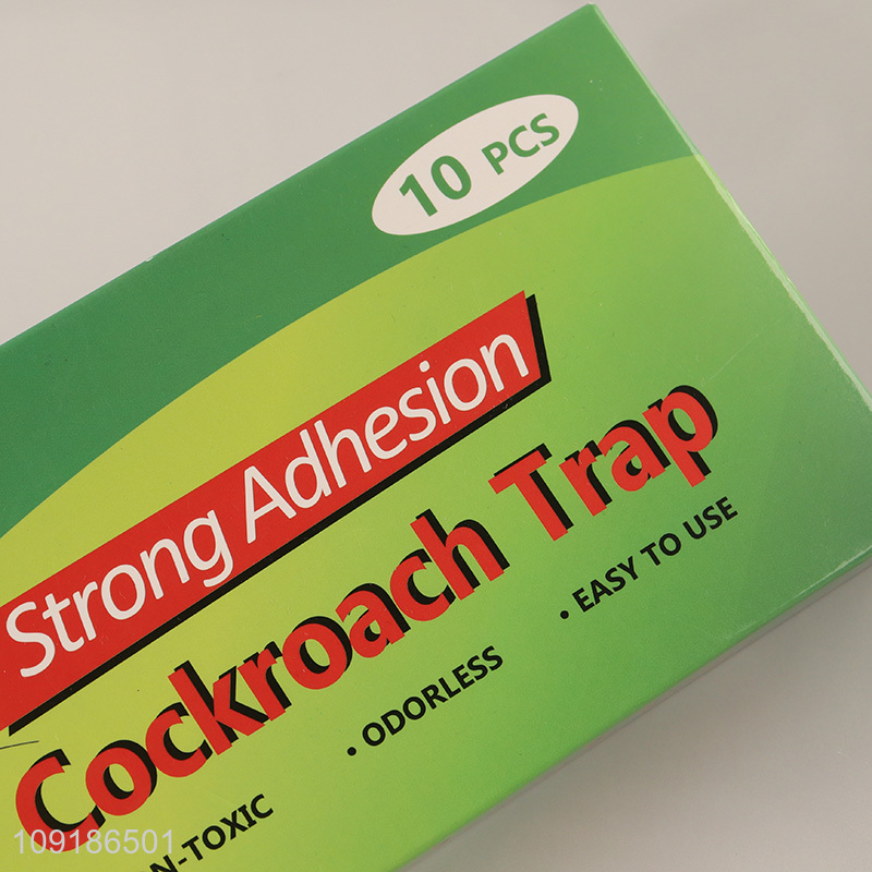 Wholesale 10PCS Strong Adhesive Non-Toxic Cockroach Trap Glue Boards