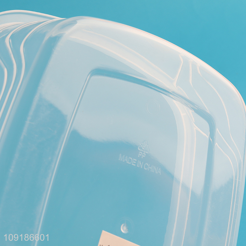 New Product 2.0 3.5L Rectangular Plastic Food Storage Containers Set for Meal Prep