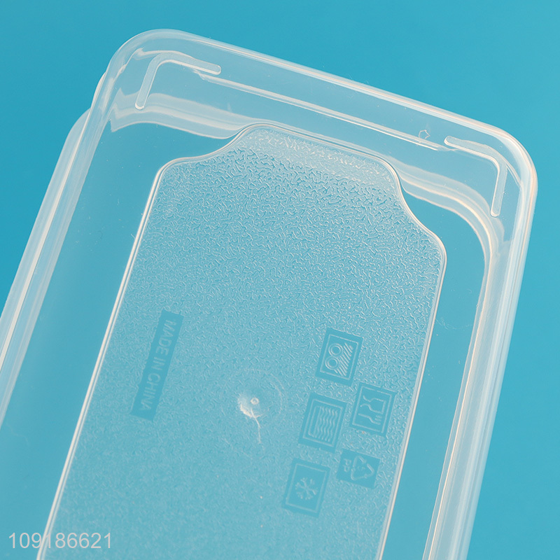 Wholesale 4PCS 1.5L/900ML/500ML/180ML Plastic Food Storage Containers with Airtight Lids