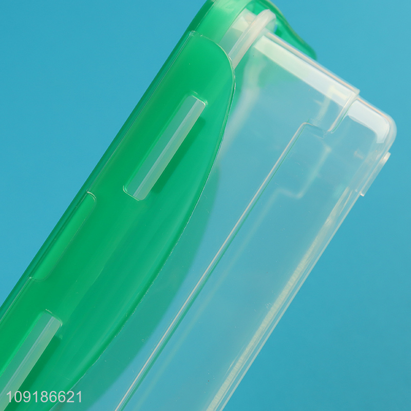 Wholesale 4PCS 1.5L/900ML/500ML/180ML Plastic Food Storage Containers with Airtight Lids