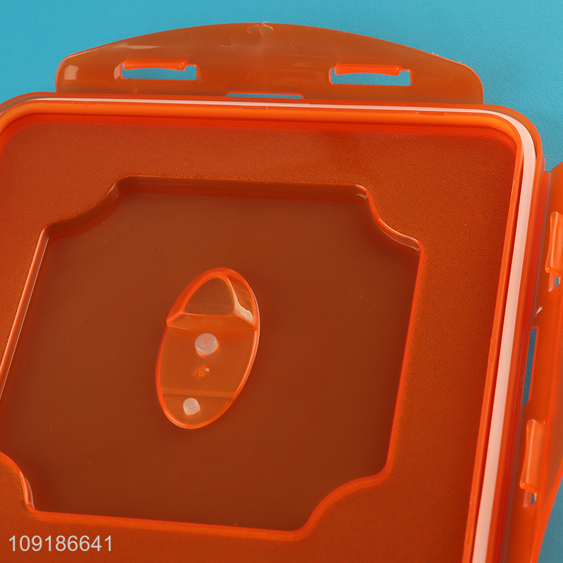 High Quality 3PCS 2.5L/1.5L/900ML Square Plastic Food Storage Container for Refrigerator