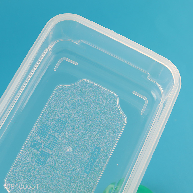 Hot Selling 3PCS 1.5L/900ML/500ML Plastic Food Storage Containers with Leakproof Lids