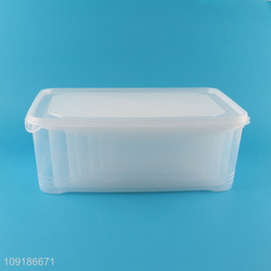 Good Quality 2 3 5 7 10 15 20L Clear Plastic Food Storage Container Fresh-Keeping Box