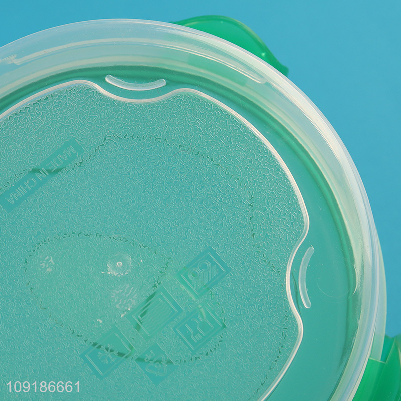 China Imports 400 800ML Round Plastic Food Storage Container Office Bento Lunch Box