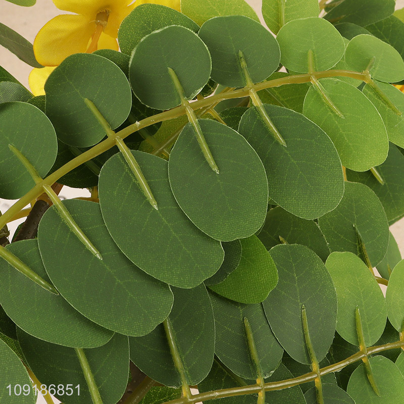 Good selling natural 2heads artificial flower fake flower wholesale