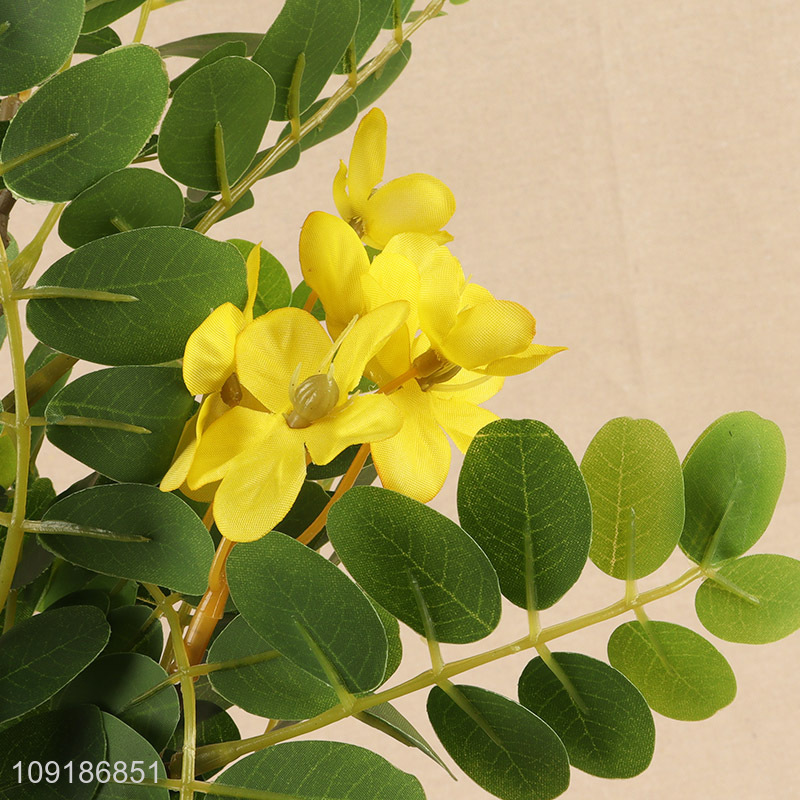 Good selling natural 2heads artificial flower fake flower wholesale