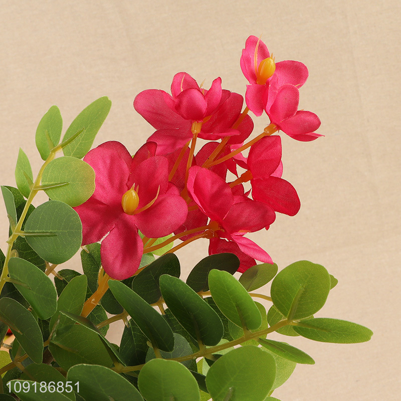 Good selling natural 2heads artificial flower fake flower wholesale