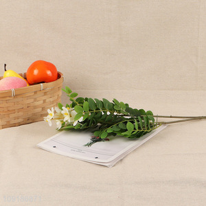 Hot products 2heads natural artificial flower fake flower for sale