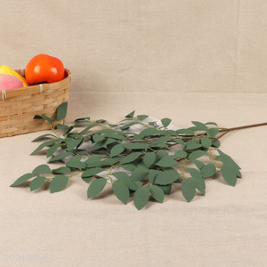 New product natural decorative fake plants artificial leaves for sale