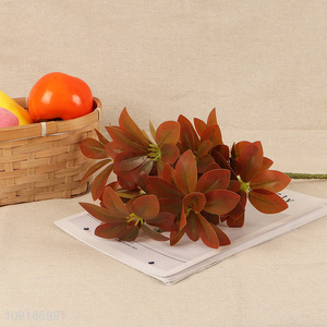 Factory price home decor fake leaf plant artificial tree branches for sale