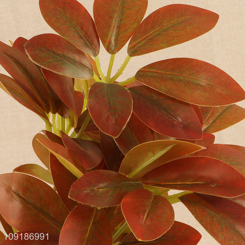 Factory price home decor fake leaf plant artificial tree branches for sale