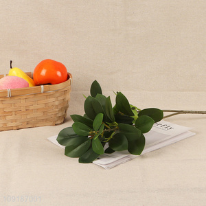 Top sale green fake leaf plant artificial tree branches wholesale
