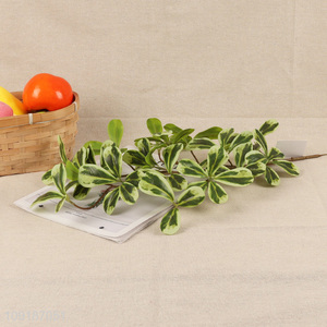 Good sale green fake leaf plant artificial tree branches wholesale