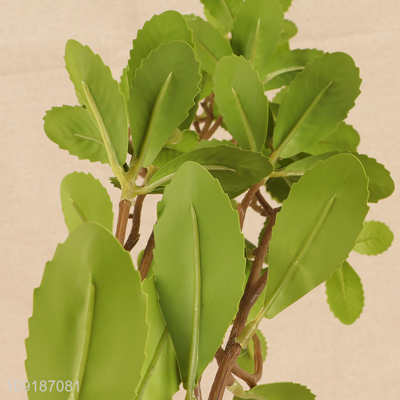 Top sale fake green leaf plant artificial tree branches