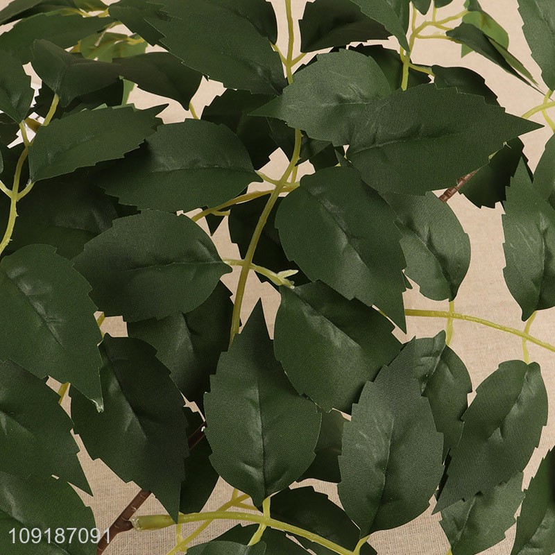 Best selling fake leaf plant artificial tree branches for home decor