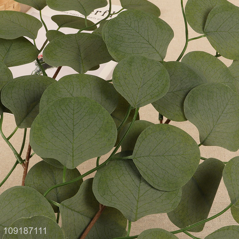 Top sale fake green leaf plant artificial tree branches wholesale