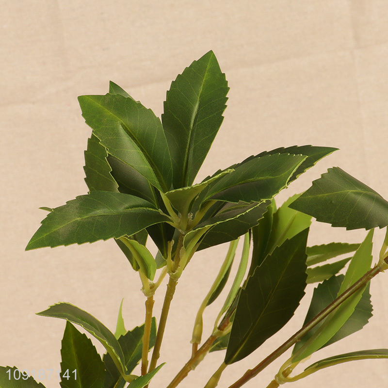 Good price natural fake leaf plant artificial tree branches for sale