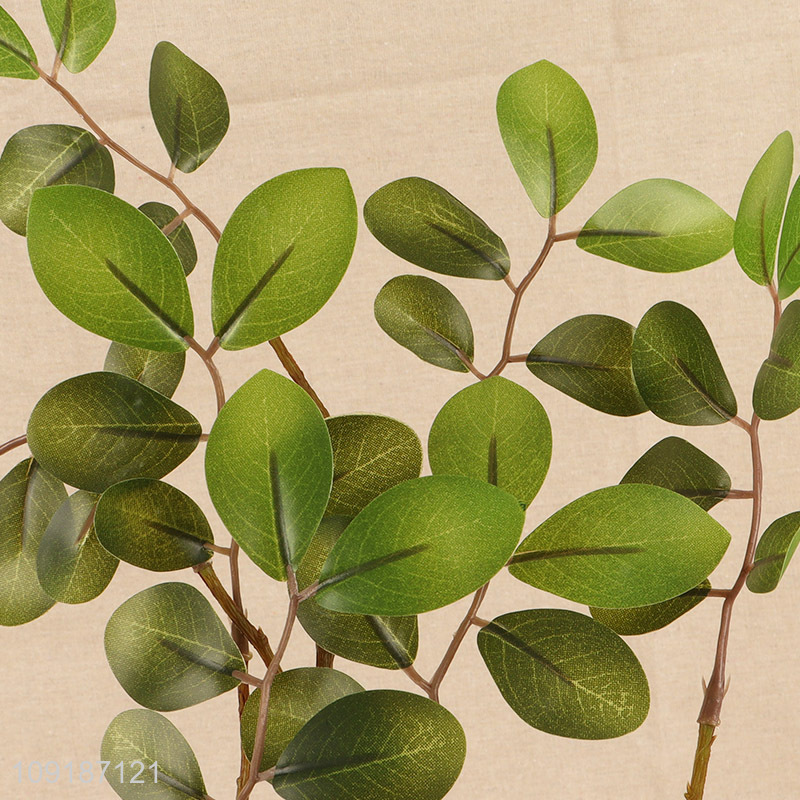 Top selling home decor fake leaf plant artificial tree branches wholesale