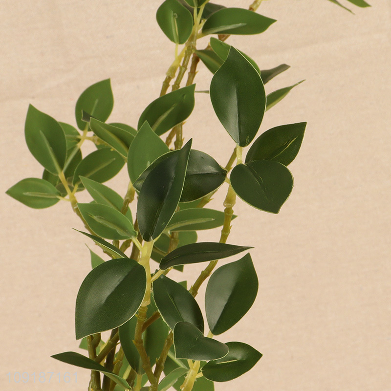 Best quality fake green leaf plant artificial tree branches for sale